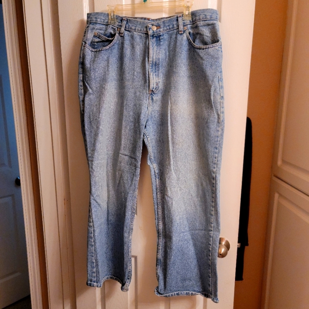 Faded Glory Womens Jeans Color Light Blue Size 20MP Used